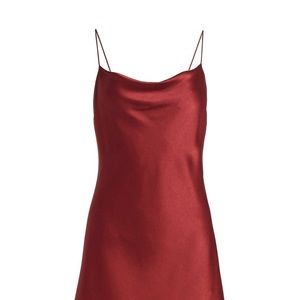 Alice + Olivia Harmony Slip Dress in Spice